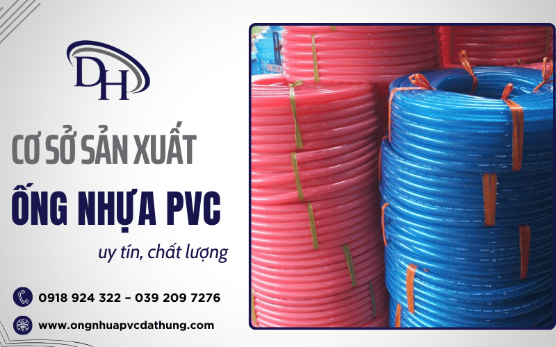 Cơ sở sản xuất ống nhựa PVC