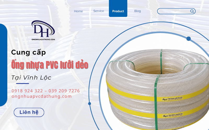 ống nhựa PVC lưới dẻo Vĩnh Lộc